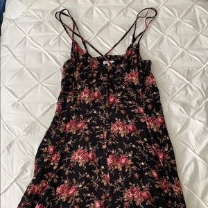 V-neck strappy floral dress from American eagle